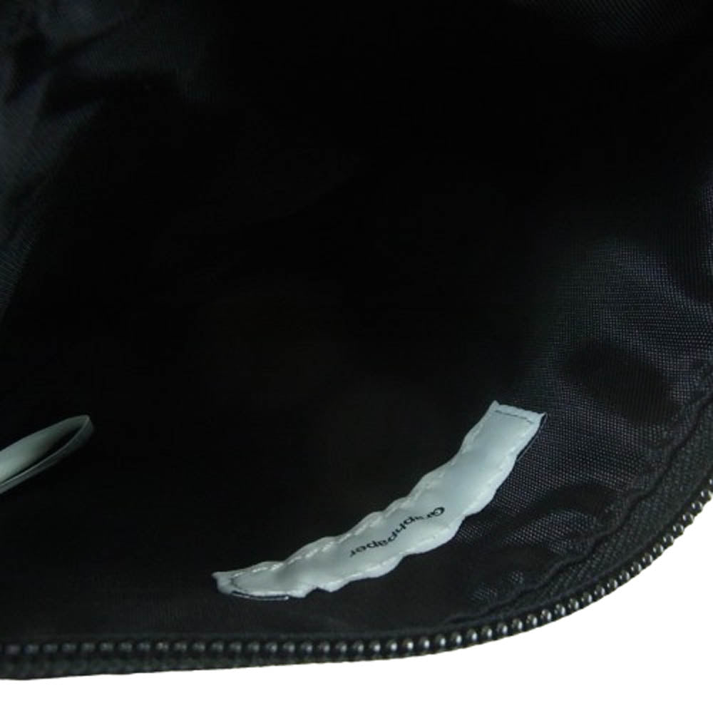 GRAPHPAPER グラフペーパー GU231-90325B Nylon Twill Sacoche Small ナイロンツイル サコッシュ スモール ショルダー バッグ ブラック系 F【新古品】【未使用】【中古】