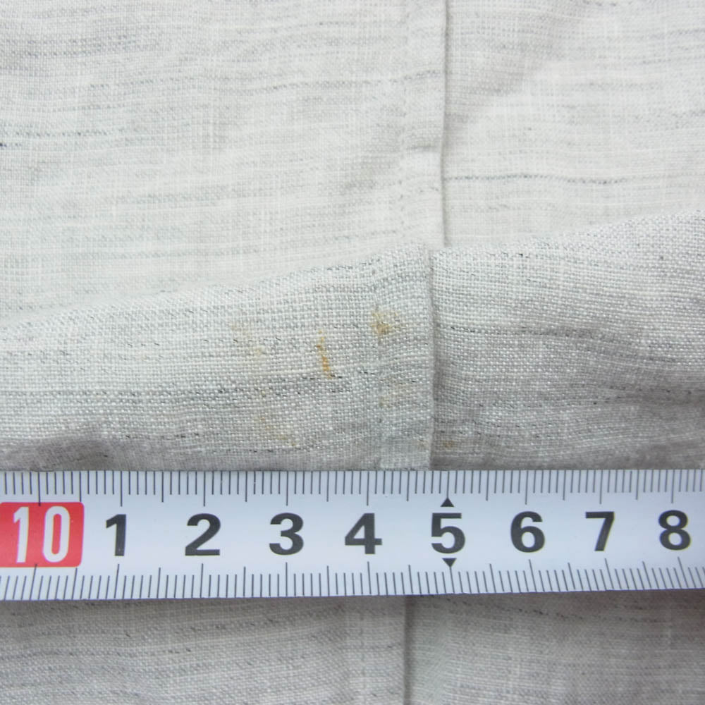 KAZUYUKI KUMAGAI ATTACHMENT カズユキクマガイアタッチメント KS71-034 Li/Co シャンブレー ロングチュニック カットソー グレー系 1【美品】【中古】