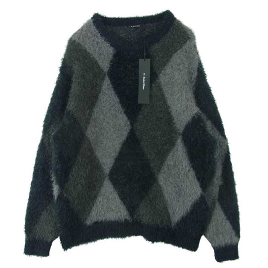 NUMBER(N)INE ナンバーナイン NMBkn405 RE: Number (N)ine リナンバーナイン モヘア ニット セーター ダークグレー系 DARK GRAY 2【極上美品】【中古】