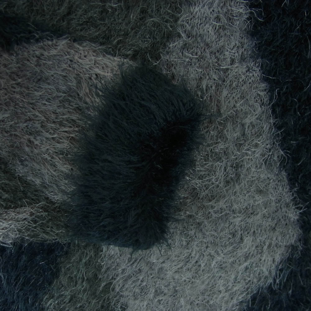 NUMBER(N)INE ナンバーナイン NMBkn405 RE: Number (N)ine リナンバーナイン モヘア ニット セーター ダークグレー系 DARK GRAY 2【極上美品】【中古】