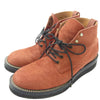 BACKBONE バックボーン SUEDE PLAIN TOE スエード プレーントゥ ブーツ オレンジ系 40【中古】