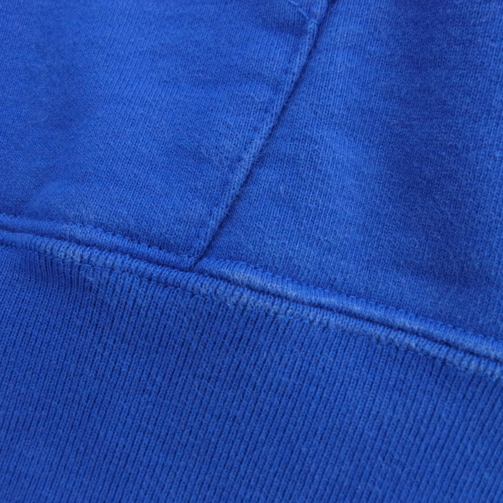 Supreme シュプリーム 18SS Sideline Hooded Sweatshirt サイドライン フーデッドスウェットシャツ プルオーバー パーカー ブルー系 S【中古】