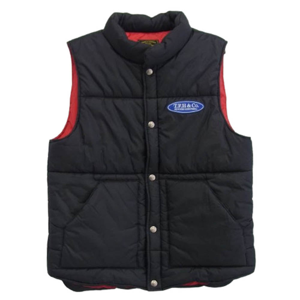 ファインダーズキーパーズ 40432503 FK-BASIC NYLON VEST 中綿 ベスト ブラック系 S【中古】
