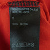 UNDERCOVER アンダーカバー TEE SKULL STAY BAD ASS 半袖 Tシャツ コットン 日本製 レッド系 2【中古】