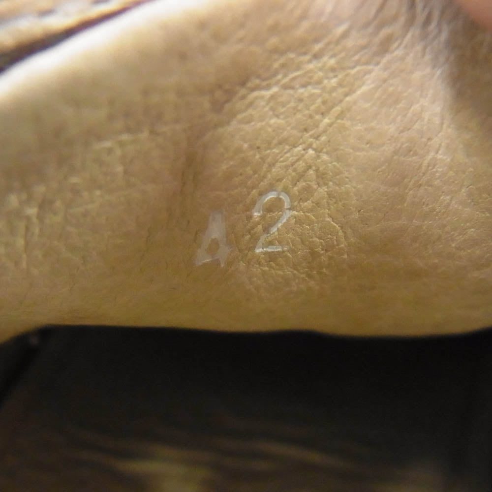 Y's Yohji Yamamoto ワイズ ヨウジヤマモト レザー ローカット スニーカー ブラウン系 42【中古】