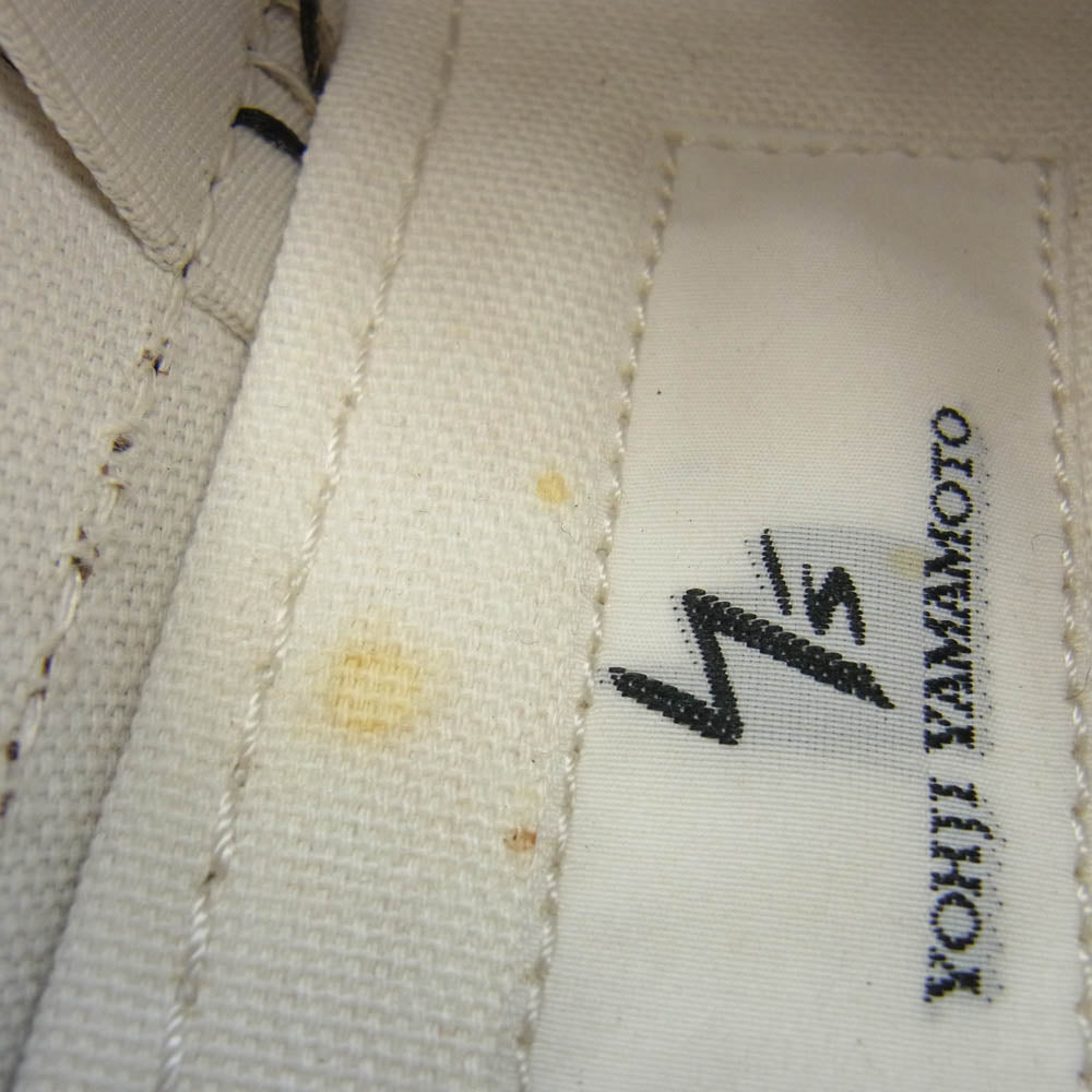 Y's Yohji Yamamoto ワイズ ヨウジヤマモト スリッポン ローカット スニーカー ホワイト ホワイト系 40【中古】