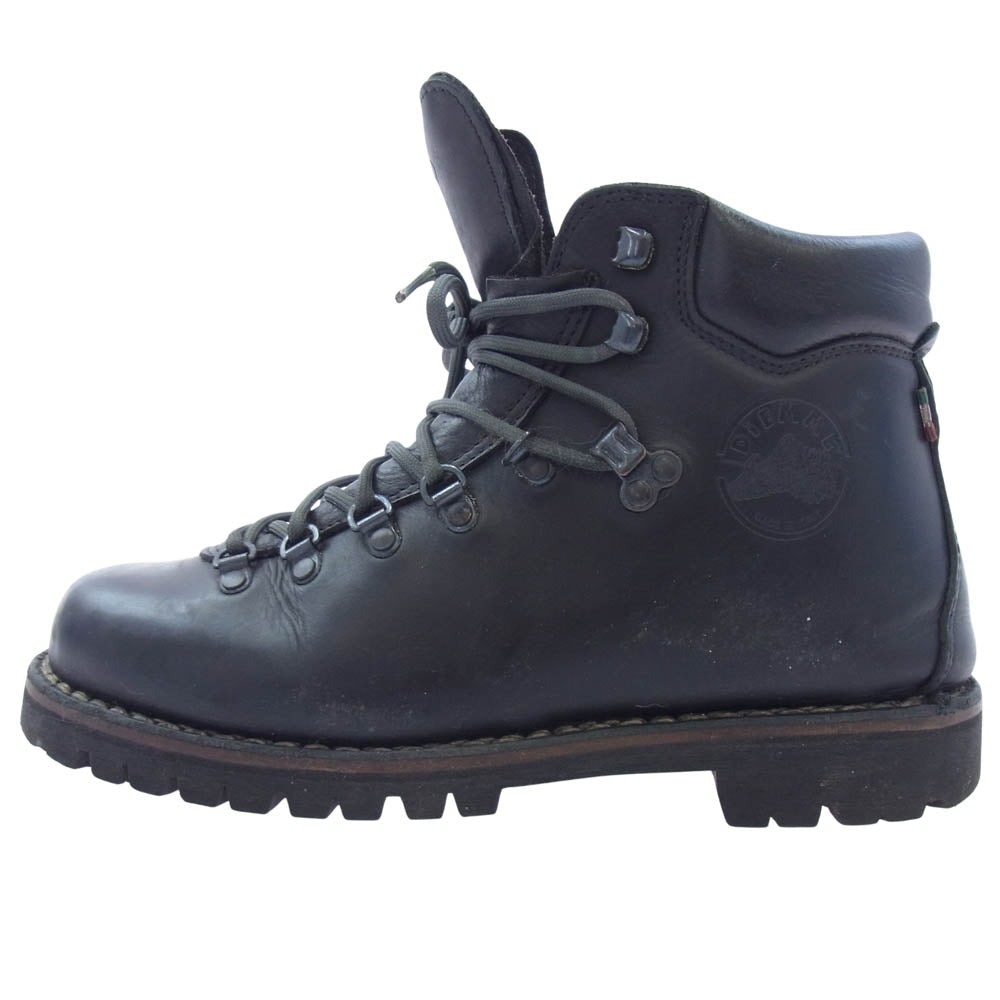 DIEMME イタリア製 レザー トレッキング ブーツ ブラック系 41【中古】