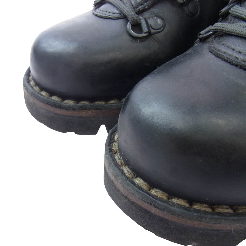 DIEMME イタリア製 レザー トレッキング ブーツ ブラック系 41【中古】