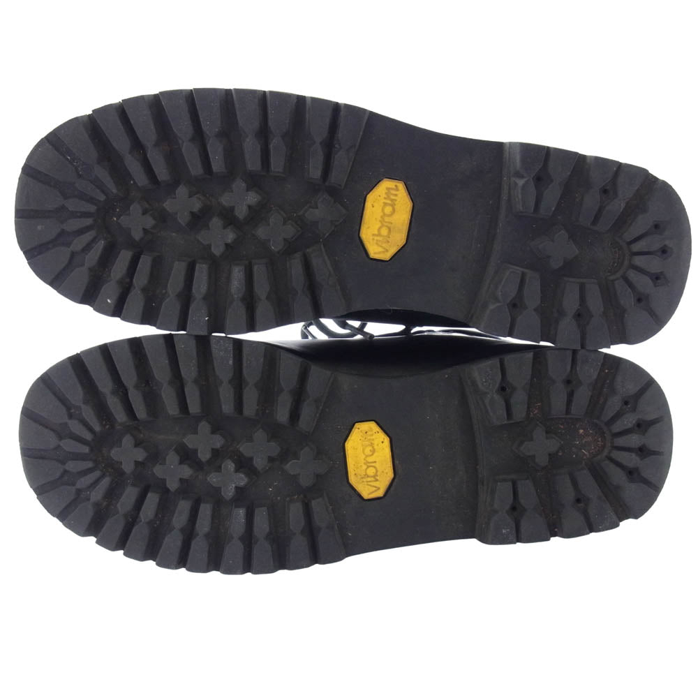 DIEMME イタリア製 レザー トレッキング ブーツ ブラック系 41【中古】