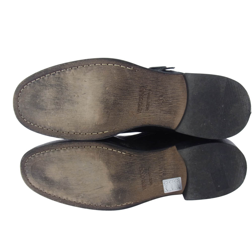 Y's Yohji Yamamoto ワイズ ヨウジヤマモト イタリア製 レザー ストラップ ブーツ ブラック系 41【中古】