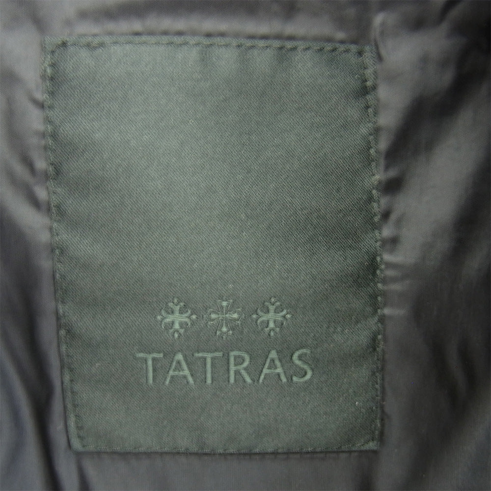 TATRAS タトラス LTAT22A4794 SARMA サルマ ラクーン ファー ロング ダウンコート ブラック系 03【中古】