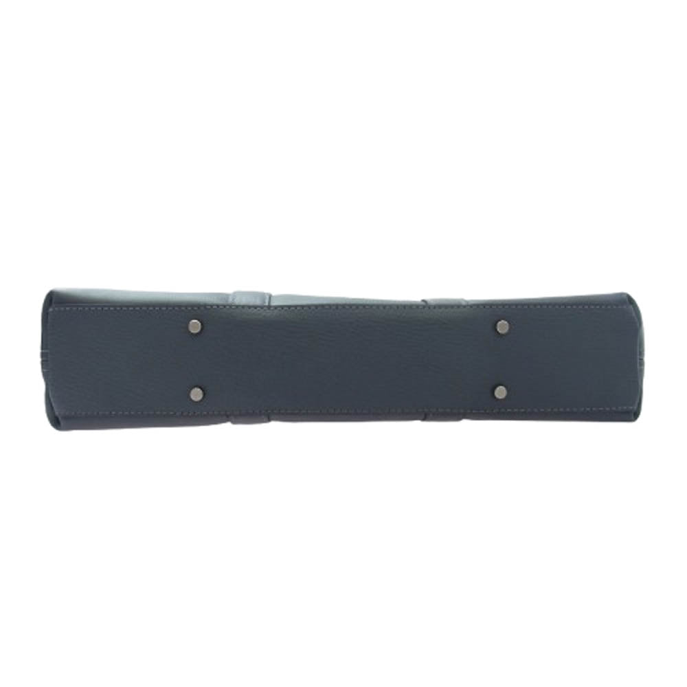 aniary アニアリ 07-01005 Shrink Leather シュリンクレザー ブリーフケース ビジネスバッグ グレー系【新古品】【未使用】【中古】