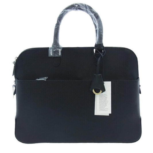 aniary アニアリ 34-01000 Tote G-Film Leather レザー ビジネスバッグ ブラック系【新古品】【未使用】【中古】