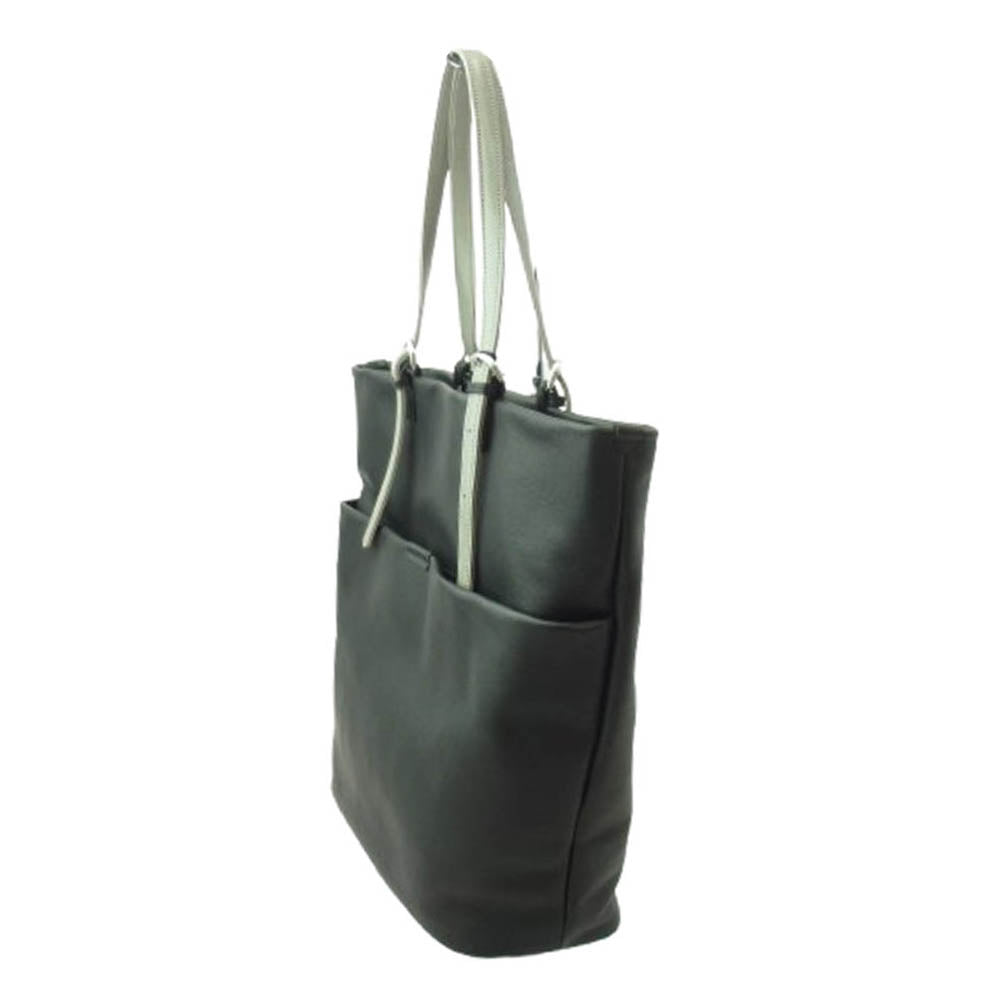 aniary アニアリ 37-02000 Tote レザー トート バッグ ブラック系【新古品】【未使用】【中古】