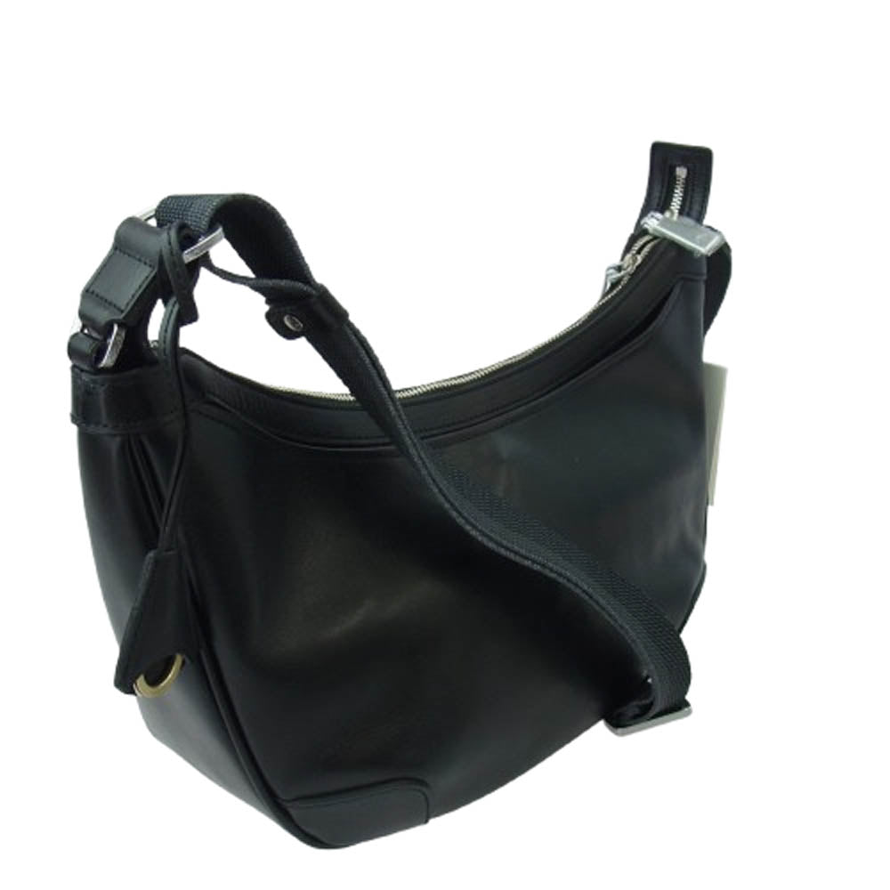 aniary アニアリ 01-03008 Antique Leather アンティークレザー ショルダーバッグ ブラック系【新古品】【未使用】【中古】