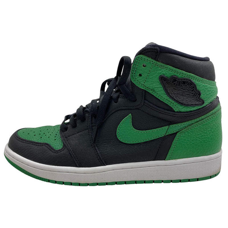 NIKE ナイキ 555088-030 Air Jordan 1 Retro High OG Black Pine Green AJ1 エアジョーダン1 レトロ ハイカットスニーカー ブラック系 グリーン系 27cm【中古】