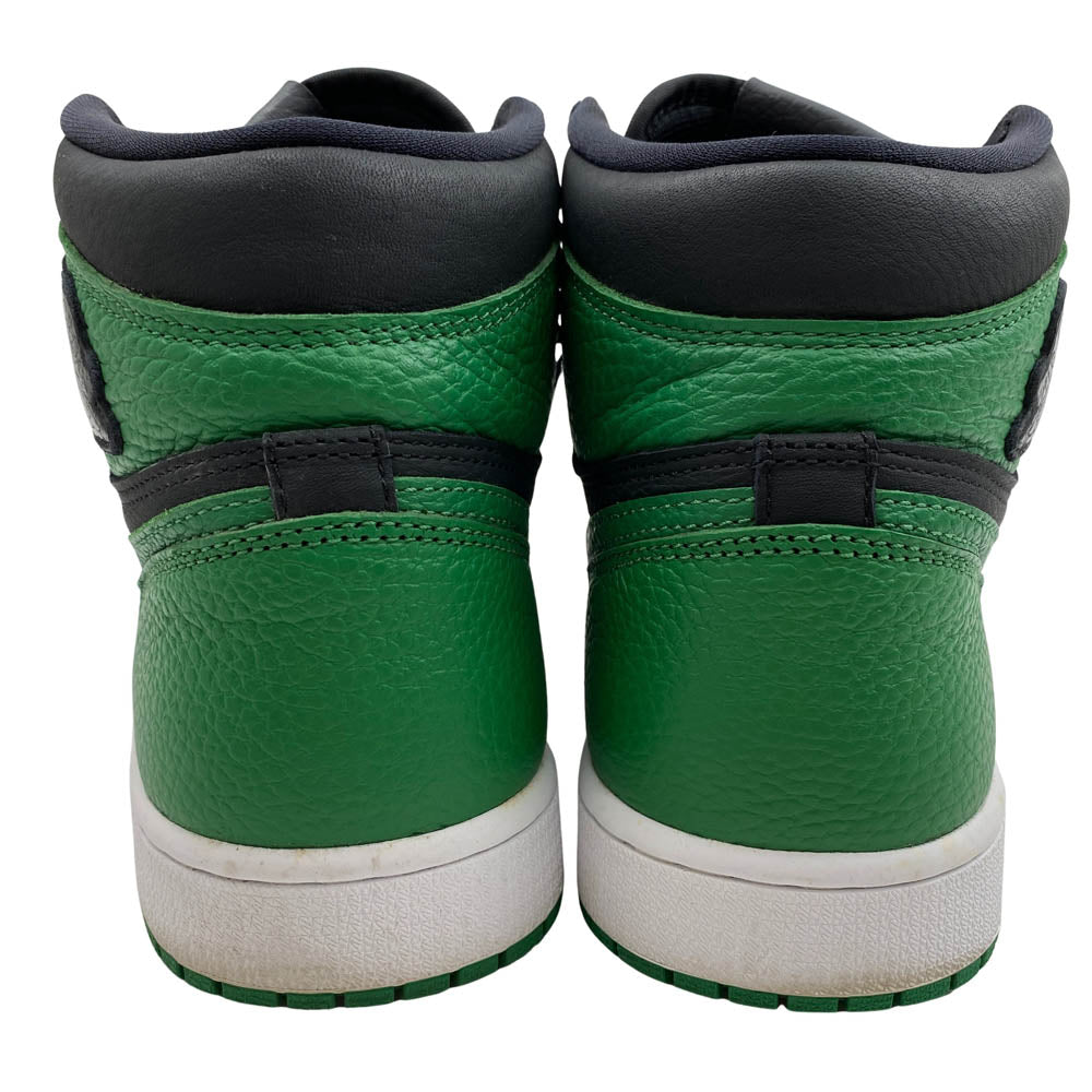 NIKE ナイキ 555088-030 Air Jordan 1 Retro High OG Black Pine Green AJ1 エアジョーダン1 レトロ ハイカットスニーカー ブラック系 グリーン系 27cm【中古】