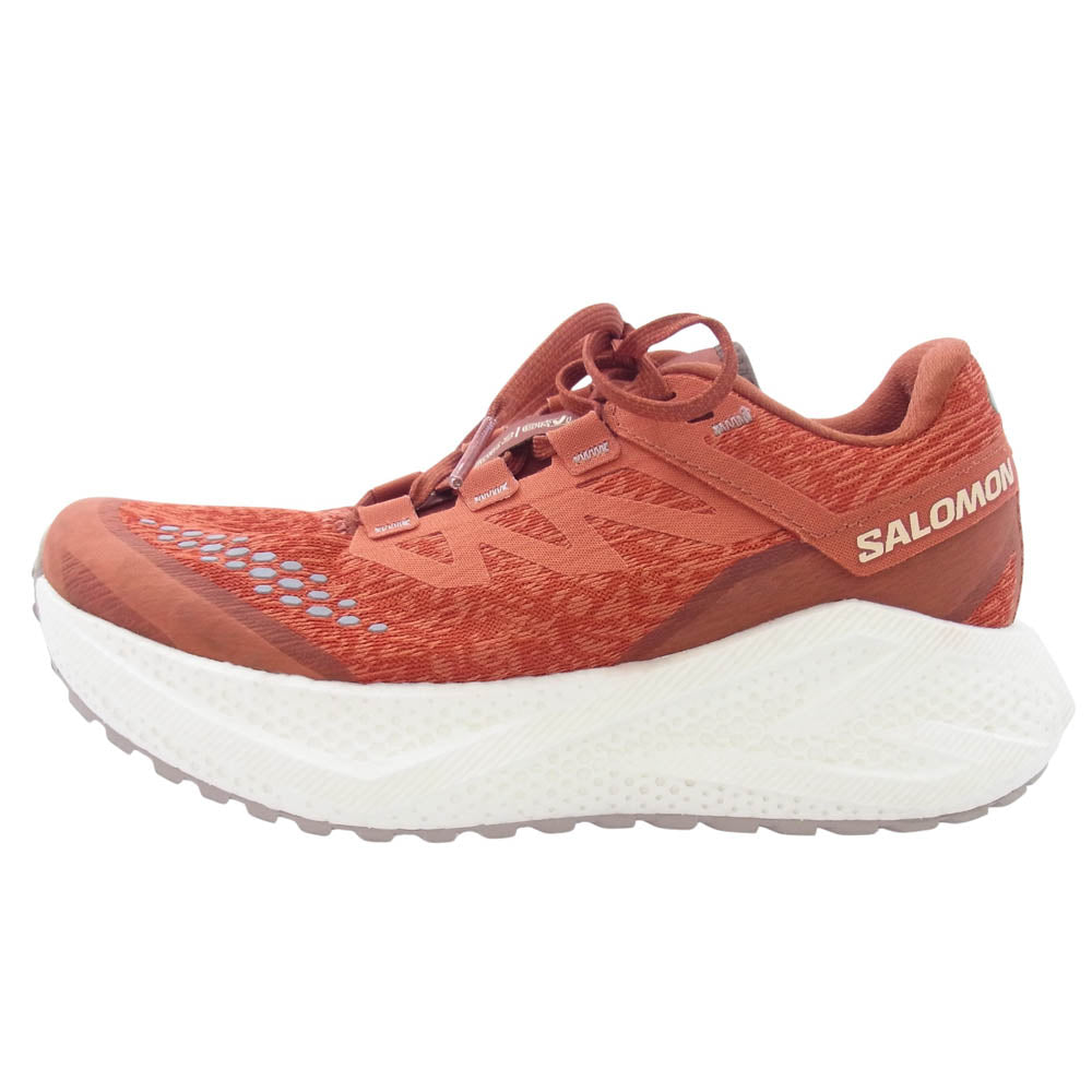 salomon サロモン 478127 AERO GLIDE 3 GRVL エアログライド 3 グラベル スニーカー レッド系 24cm【美品】【中古】