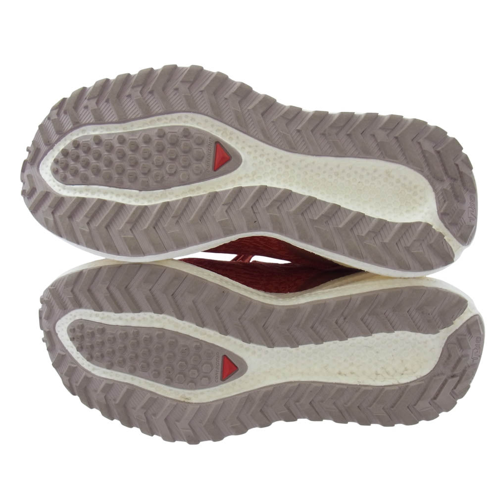 salomon サロモン 478127 AERO GLIDE 3 GRVL エアログライド 3 グラベル スニーカー レッド系 24cm【美品】【中古】