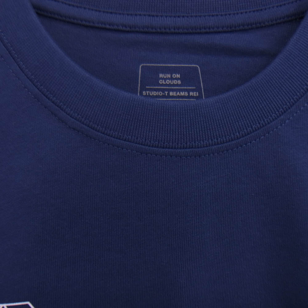 ON オン 25AW REI Co-op Studio-T Shirt BEAMS別注 スタジオ Tシャツ ネイビー系 XS【美品】【中古】