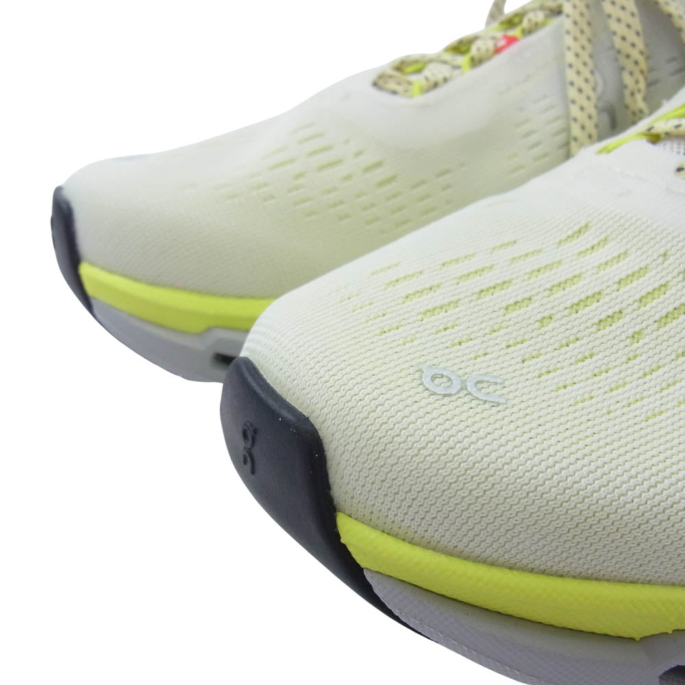 ON オン 3wf30793072 Cloudmonster 2 exclusive クラウドモンスター 2 ランニングシューズ　スニーカー ホワイト系 24cm【極上美品】【中古】