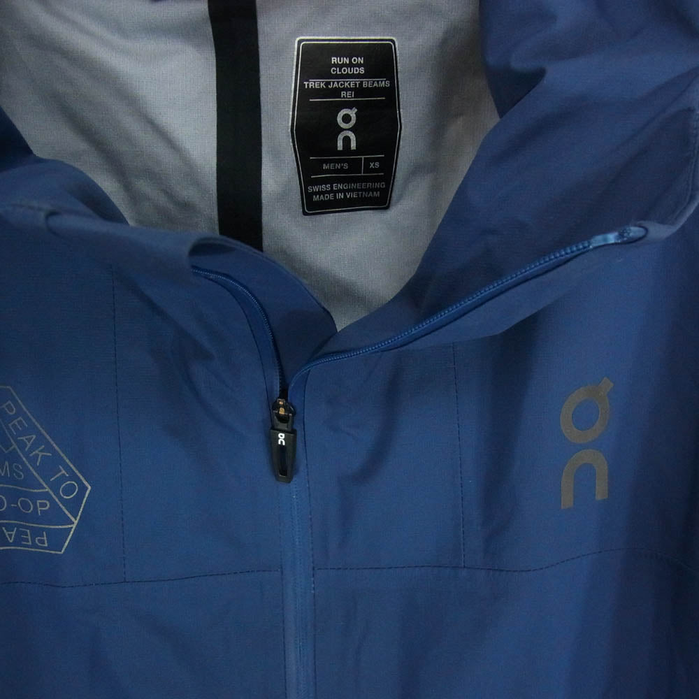 ON オン 25AW 1mf30460525 REI Co-op Trek Jacket BEAMS別注 トレックジャケット ジャケット ネイビー系 XS【中古】