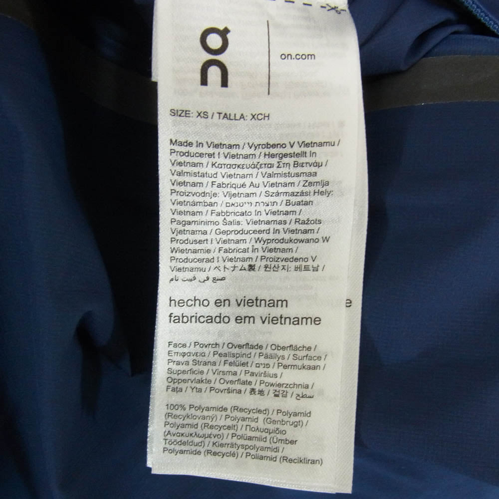 ON オン 25AW 1mf30460525 REI Co-op Trek Jacket BEAMS別注 トレックジャケット ジャケット ネイビー系 XS【中古】