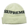 Supreme シュプリーム 14AW Jacquard Logo Beanie ジャガードロゴ ビーニー ニットキャップ 帽子 オフホワイト系【中古】