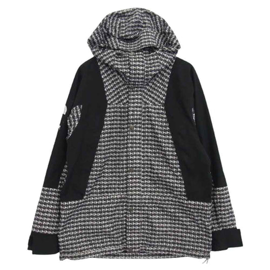 Supreme シュプリーム 21SS NP12103I × THE NORTH FACE ノースフェイス Studded Mountain Light Jacket スタディッドプリント マウンテンパーカー ナイロンジャケット ブラック系 M【中古】