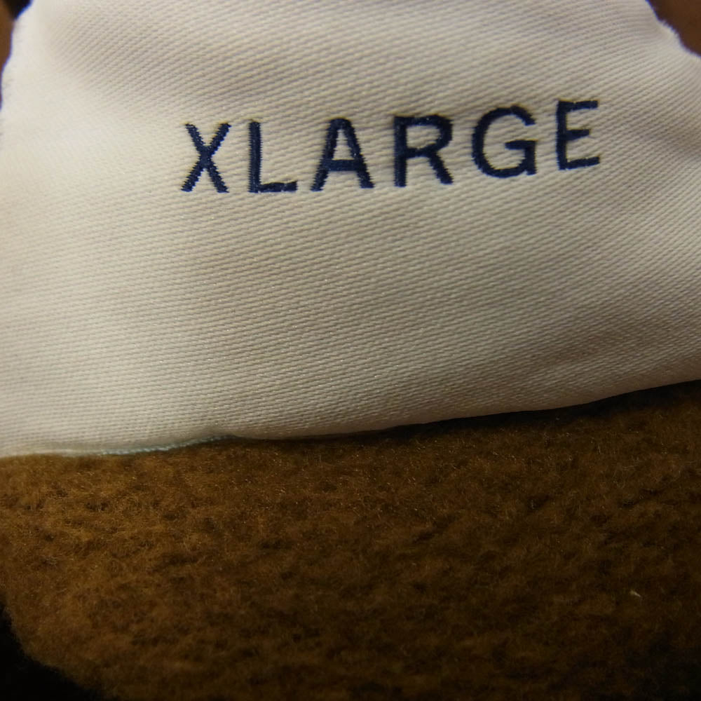 Supreme シュプリーム 22AW × New York Yankees ニューヨーク ヤンキース Kanji Hooded Sweatshirt カンジ フーディー スウェットシャツ プルオーバーパーカー ブラウン系 XL【中古】