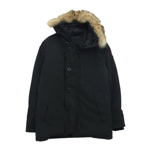 CANADA GOOSE カナダグース 3426MA カナダグースジャパンタグ CHATEAU PARKA シャトー パーカー ファー フーデッド ダウンジャケット ブラック系 XL【中古】