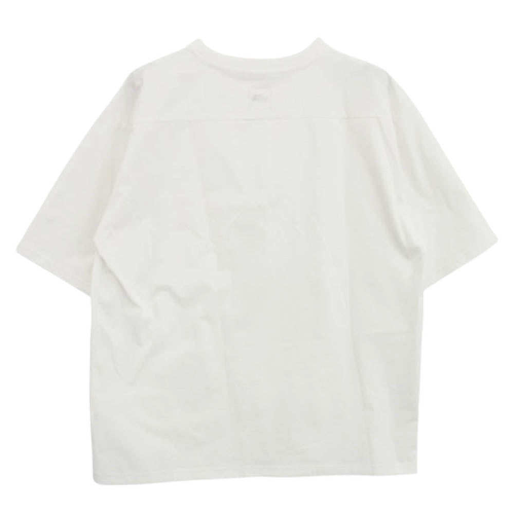 THE NORTH FACE ノースフェイス NT12342 S/S Airy Pocket Tee ショートスリーブエアリーポケットティー 半袖 シャツ ホワイト系 L【中古】
