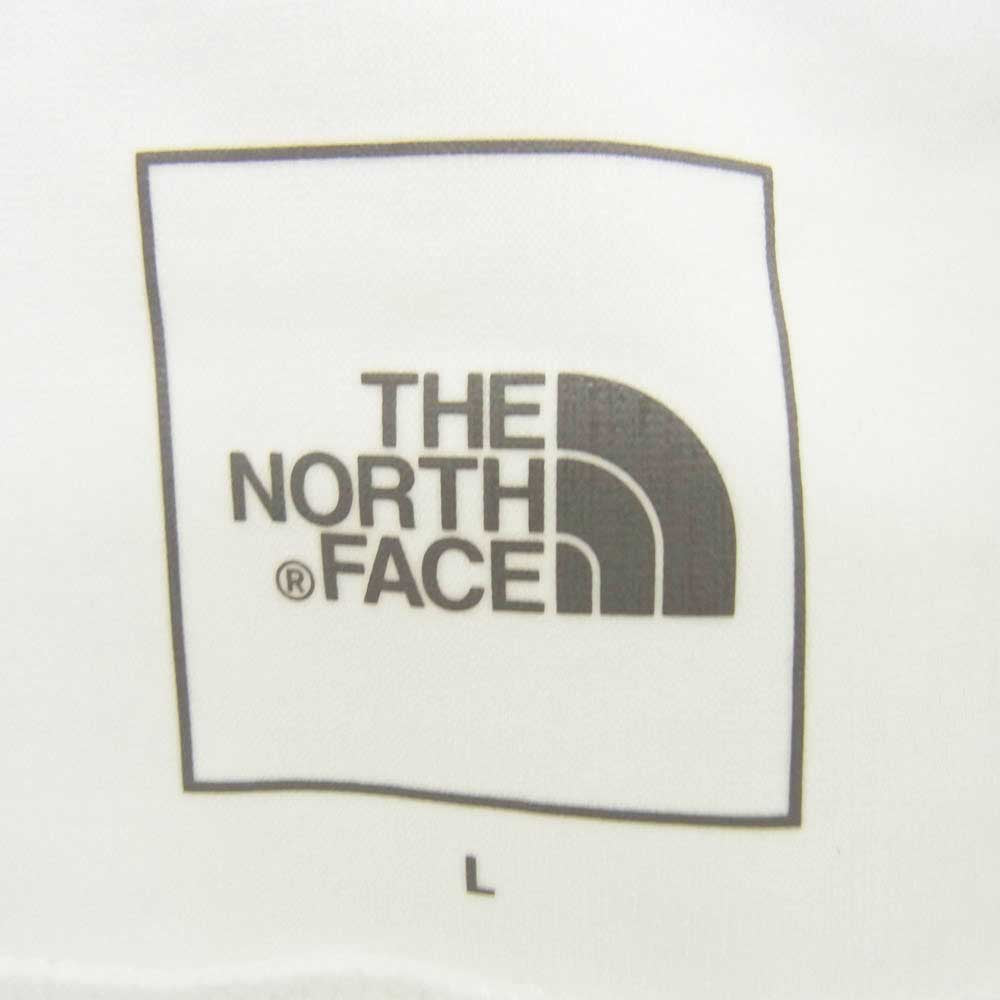 THE NORTH FACE ノースフェイス NT12342 S/S Airy Pocket Tee ショートスリーブエアリーポケットティー 半袖 シャツ ホワイト系 L【中古】