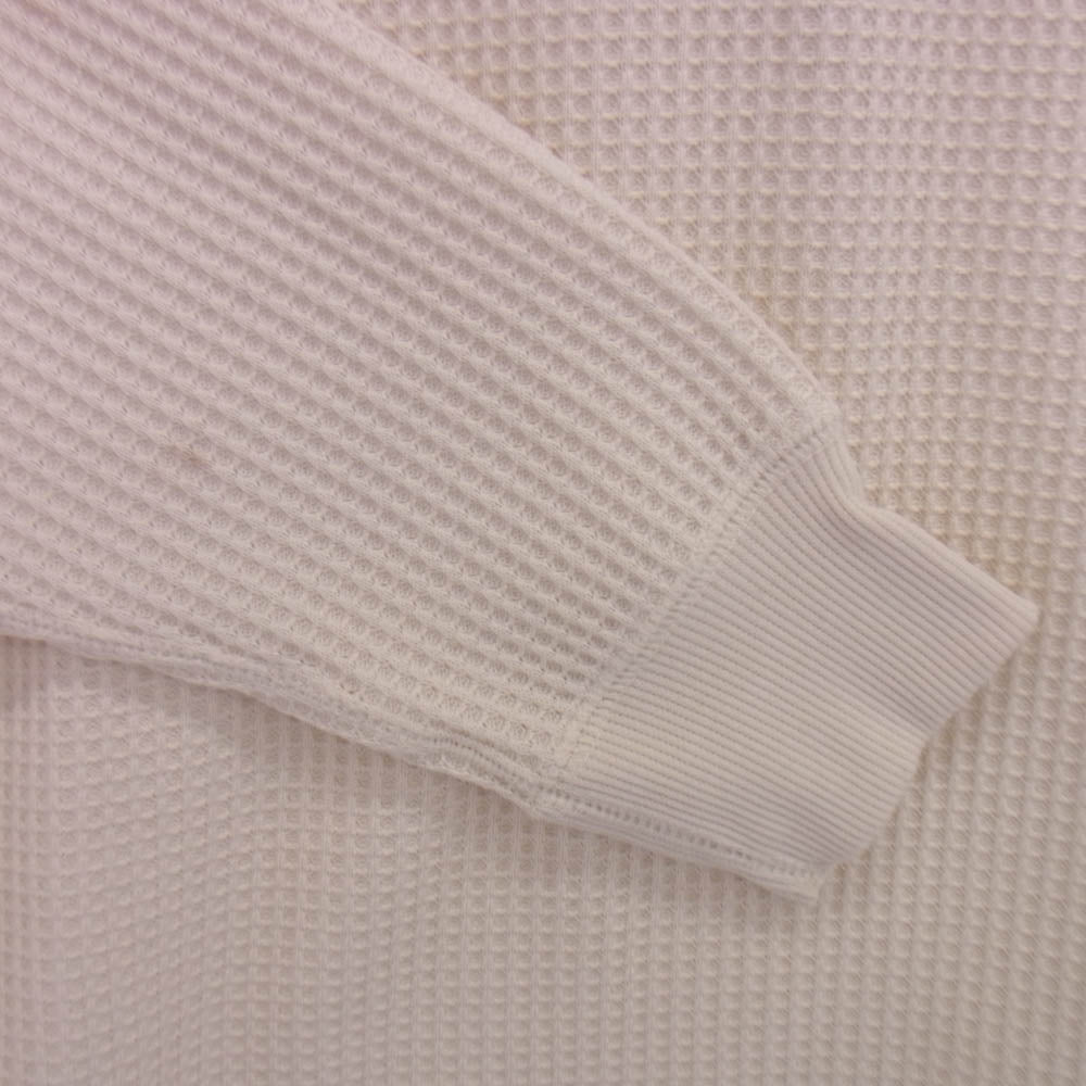 THE NORTH FACE ノースフェイス NT62032 L/S Warm Waffle Crew ロングスリーブウォームワッフルクルー 長袖 サーマル カットソー オフホワイト系 L【中古】