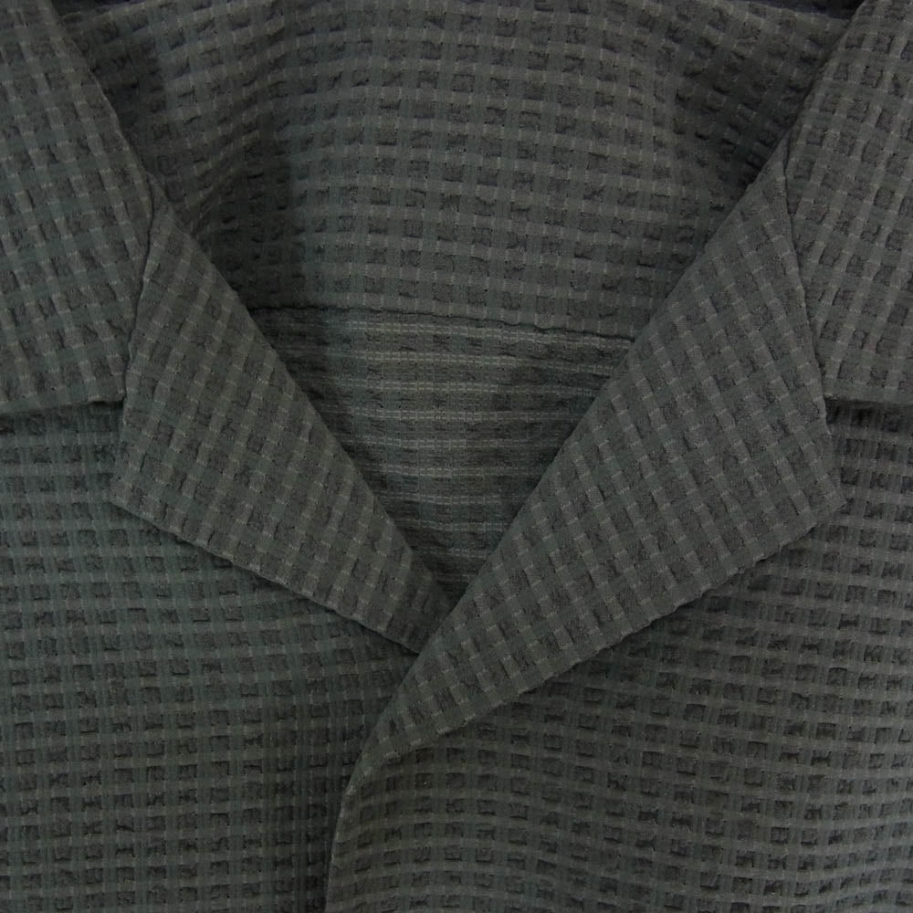 THE NORTH FACE ノースフェイス NR22160 S/S Seersucker Vent Mesh Shirt ショートスリーブシアサッカーベントメッシュシャツ グレー系 L【美品】【中古】