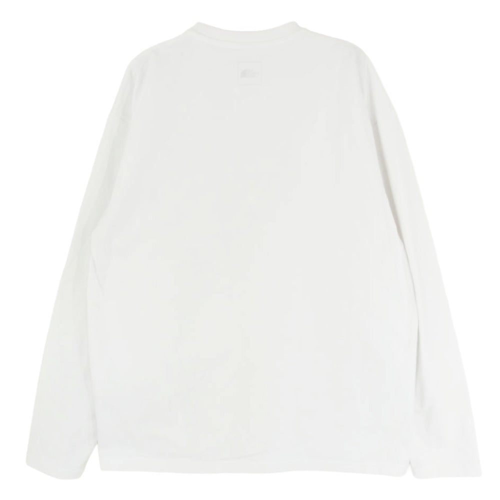 THE NORTH FACE ノースフェイス NT62345 L/S AIRY RELAX TEE ロングスリーブエアリーリラックスティー 長袖 ホワイト系 L【中古】