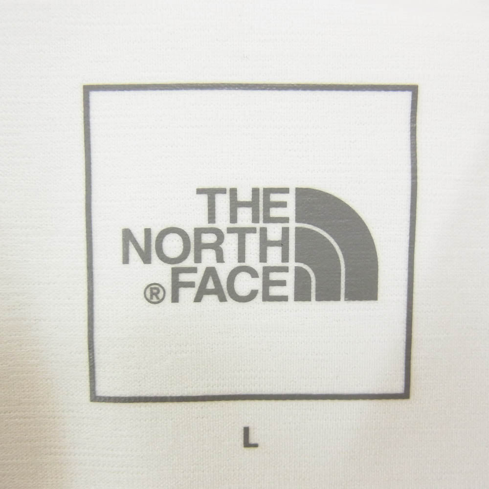 THE NORTH FACE ノースフェイス NT62345 L/S AIRY RELAX TEE ロングスリーブエアリーリラックスティー 長袖 ホワイト系 L【中古】