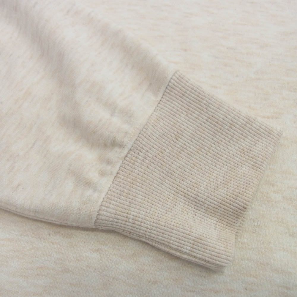 THE NORTH FACE ノースフェイス NT82392 Recycled Polyester Pile Knit Recycled Polyester Pile Knit ロゴ プリント クルーネック スウェット ホワイト系 L【中古】