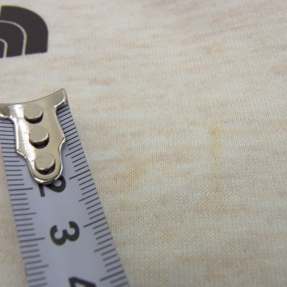 THE NORTH FACE ノースフェイス NT82392 Recycled Polyester Pile Knit Recycled Polyester Pile Knit ロゴ プリント クルーネック スウェット ホワイト系 L【中古】