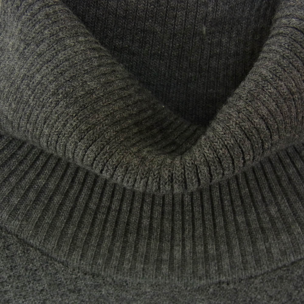 THE NORTH FACE ノースフェイス NT92201 Globefit High Neck グローブ フィット ハイネック ニット セーター グレー系 L【中古】