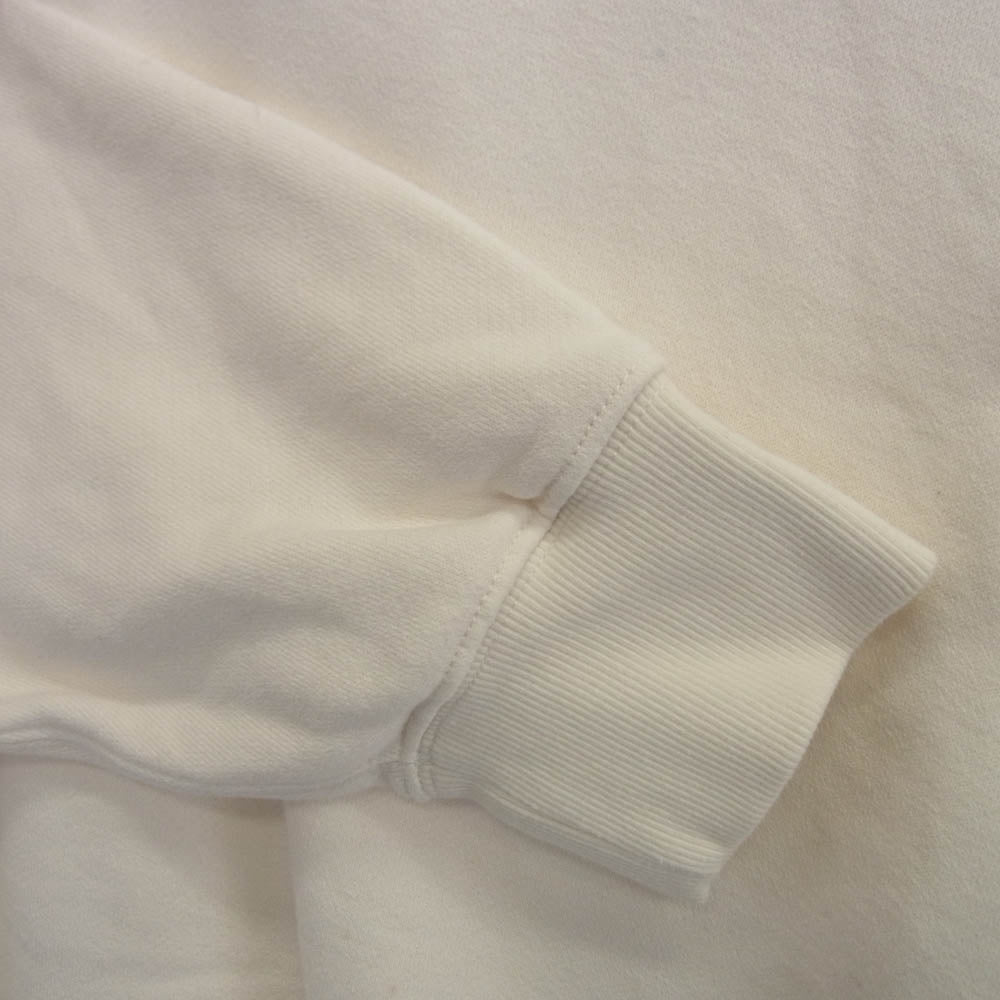 THE NORTH FACE ノースフェイス NT62360 Rock Steady Hoodie ロックステディフーディ 袖 ボックスロゴ 刺繍 スウェット パーカー ホワイト系 L【中古】