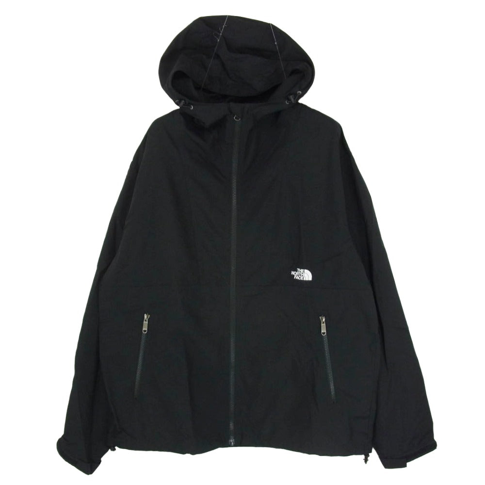 THE NORTH FACE ノースフェイス NP72230 COMPACT JACKET コンパクト ジャケット マウンテンパーカー ブラック系 L【中古】