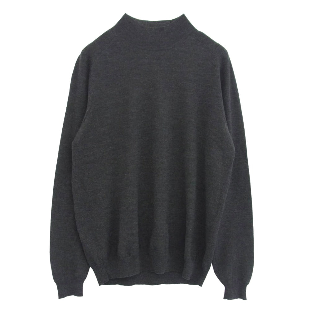 Brooks Brothers ブルックスブラザーズ MERINO WOOL ウール ローゲージ ニット グレー グレー系 M【中古】