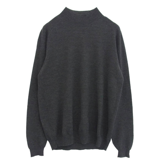 Brooks Brothers ブルックスブラザーズ MERINO WOOL ウール ローゲージ ニット グレー グレー系 M【中古】