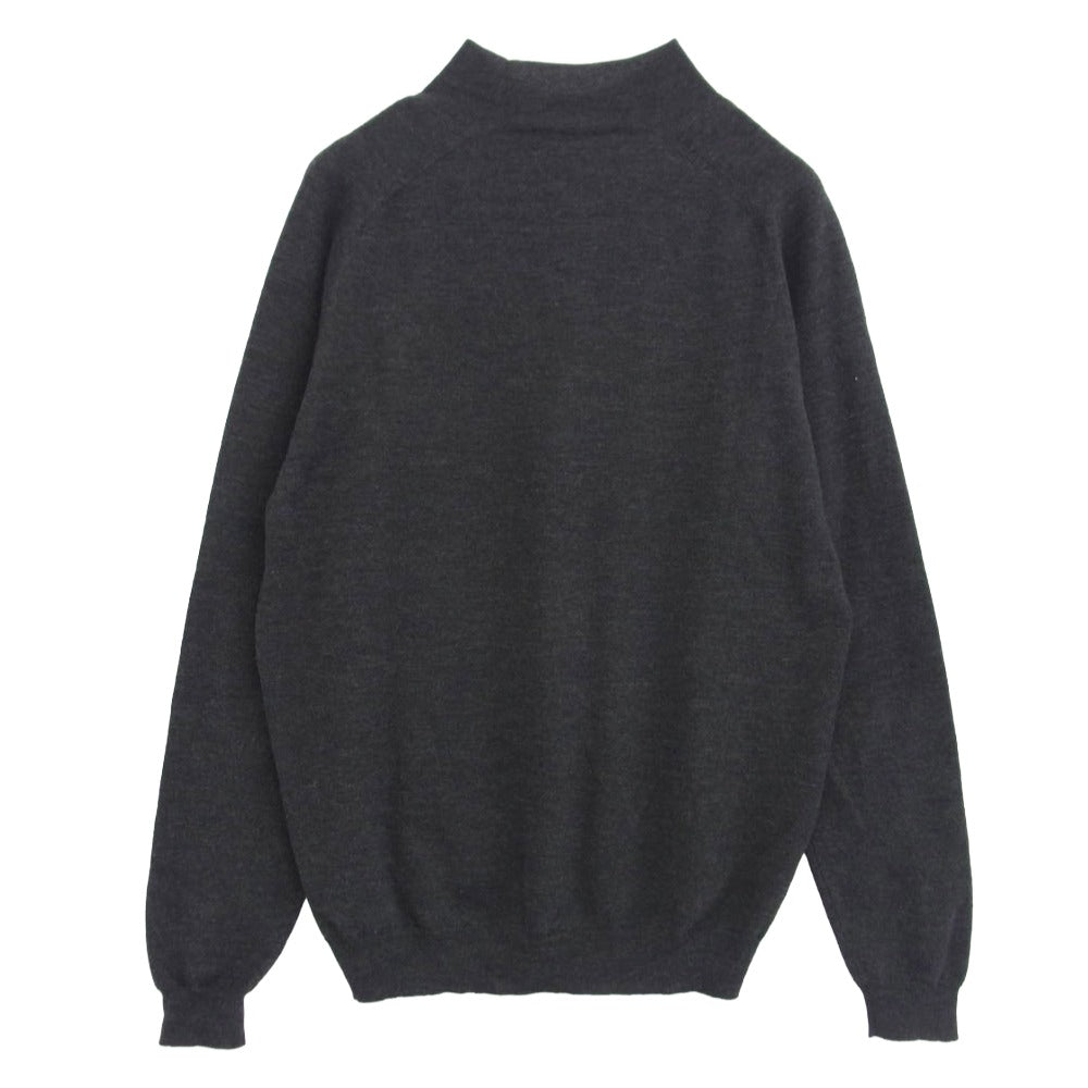Brooks Brothers ブルックスブラザーズ MERINO WOOL ウール ローゲージ ニット グレー グレー系 M【中古】