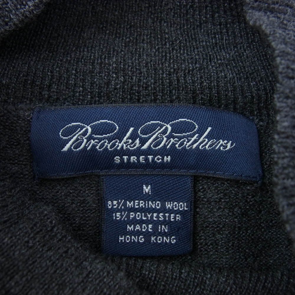 Brooks Brothers ブルックスブラザーズ MERINO WOOL ウール ローゲージ ニット グレー グレー系 M【中古】