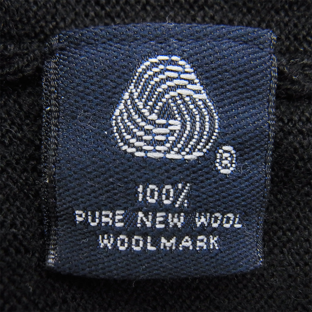 Brooks Brothers ブルックスブラザーズ MERINO WOOL ウール ローゲージ ニット ブラック ブラック系 L【中古】