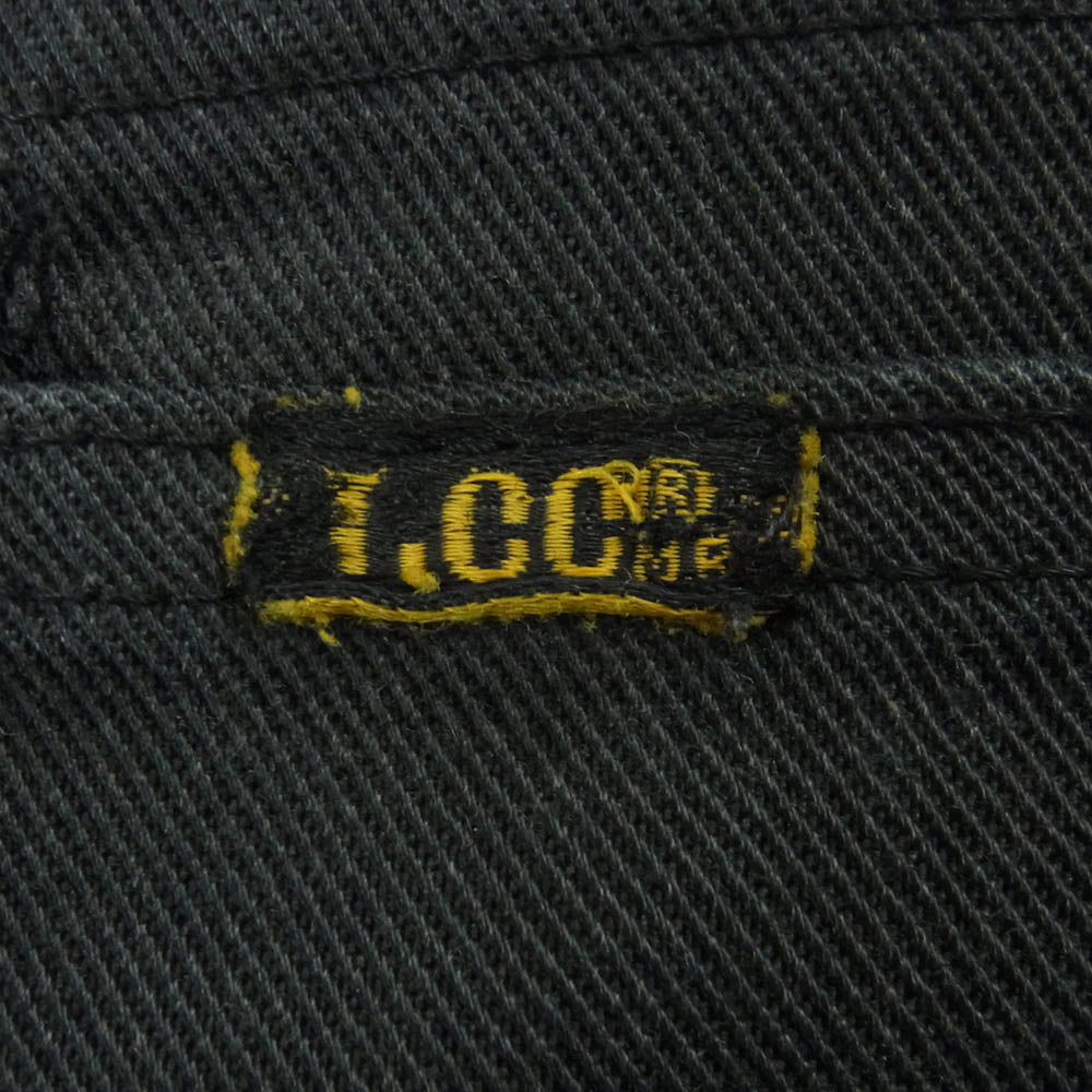 Lee リー Vintage M.R. ピスタグ ヴィンテージ パンツ ブラック系【中古】