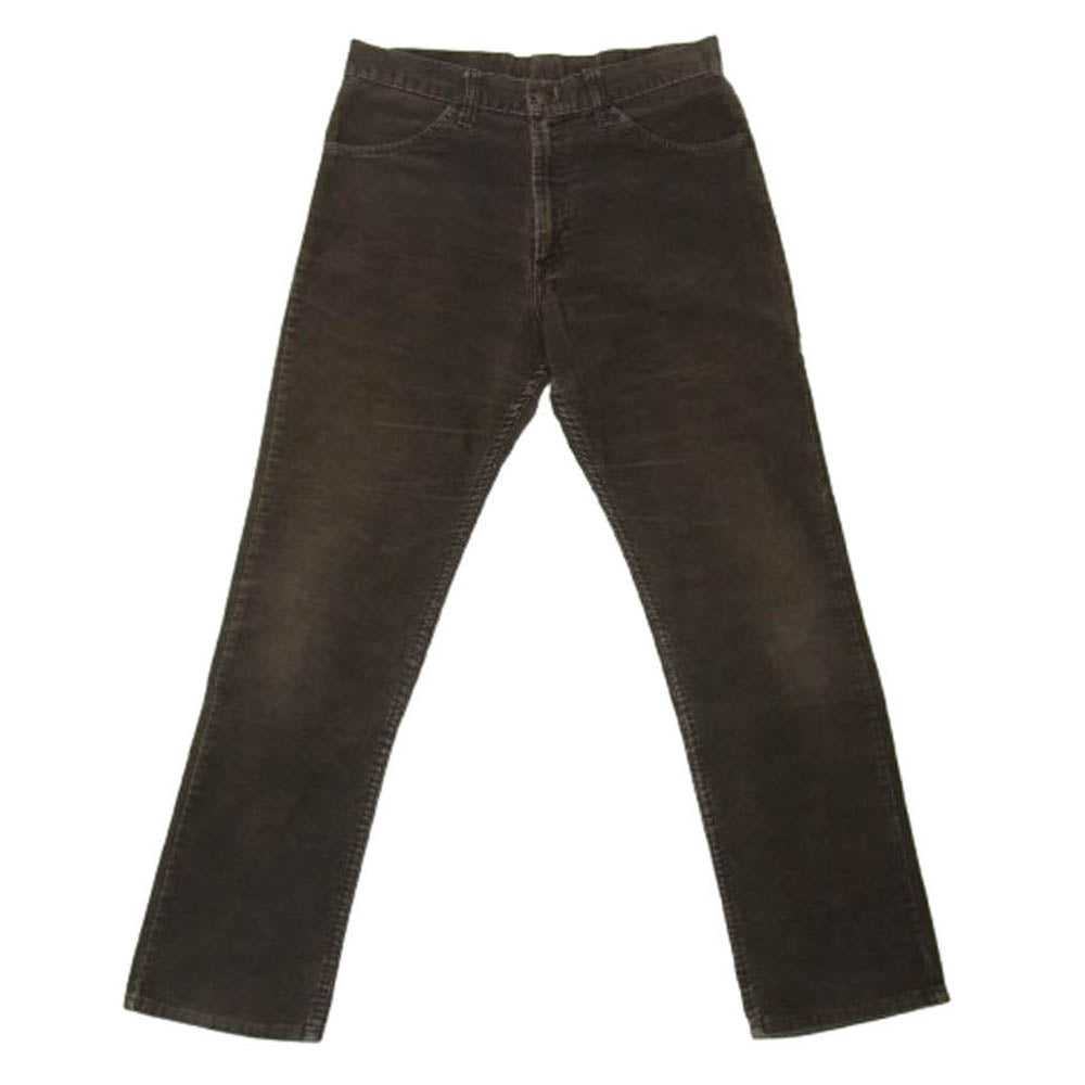 Levi's リーバイス USA製 ボタン裏刻印536 519 42TALON コーデュロイ パンツ ブラウン ブラウン系 W-31　L-30　【中古】
