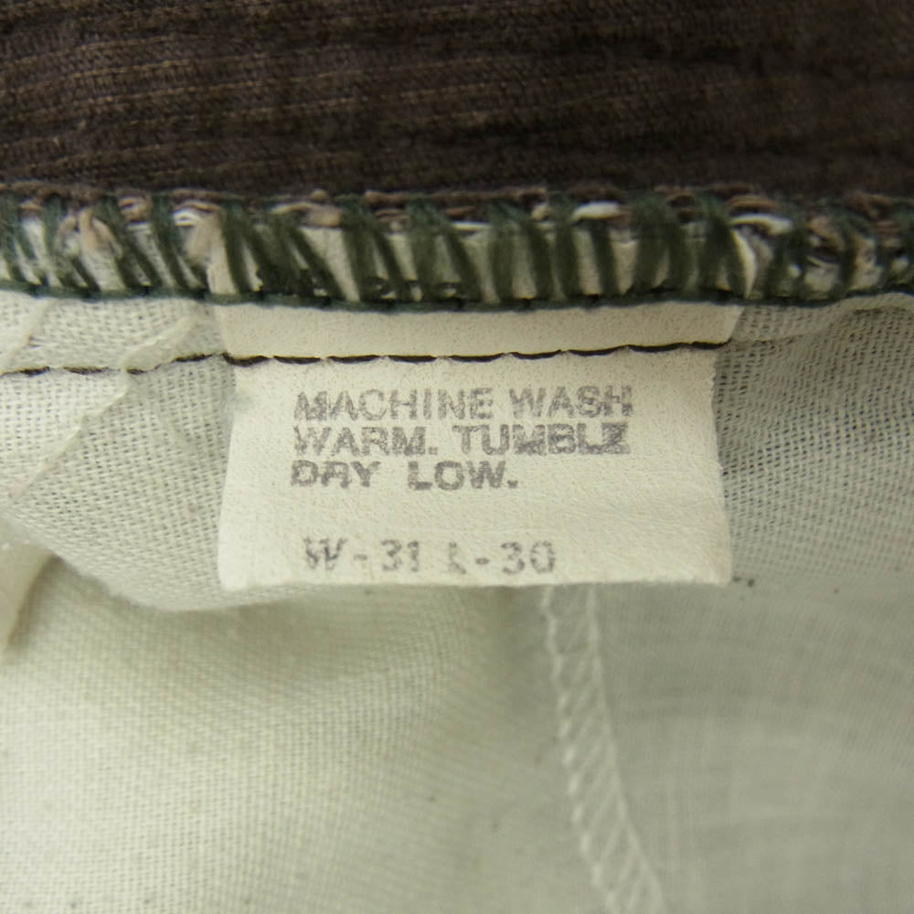 Levi's リーバイス USA製 ボタン裏刻印536 519 42TALON コーデュロイ パンツ ブラウン ブラウン系 W-31　L-30　【中古】